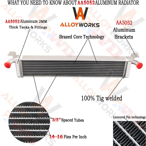 Rangée radiateur pour - 2,