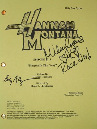Script firmato hannah - tv,