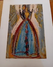  BRUNO CECCOBELLI Litografia Originale Numerata 64/80