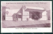 Torino Città Esposizione Arte Mostra Vini Conserve Alimentari cartolina MZ9765