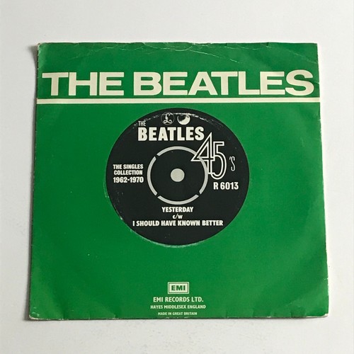 The beatles yesterday w i - -, c/w