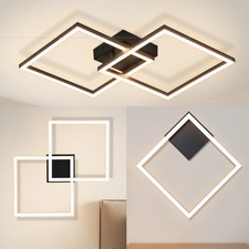 Plafoniera LED 12W/24W: Nera