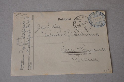 1944 cartolina franchigia - 1944,