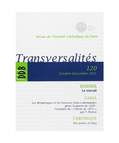 Transversalités 120 p - transversalités, n°120,
