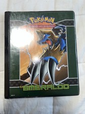 Raccoglitore Album Binder Ex Smeraldo Manectric Milotic Pokemon Ex Emerald Ultra