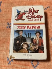 Disney's Home Video Mary Poppins VHS Rare 1983 Early Release! Dick Van Dyke