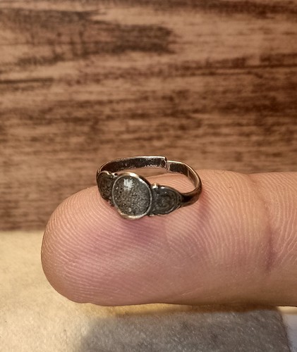 Vecchio piccolo anello - anello, argento