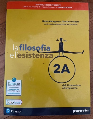 Filosofia esistenza 2a - e, l'esistenza