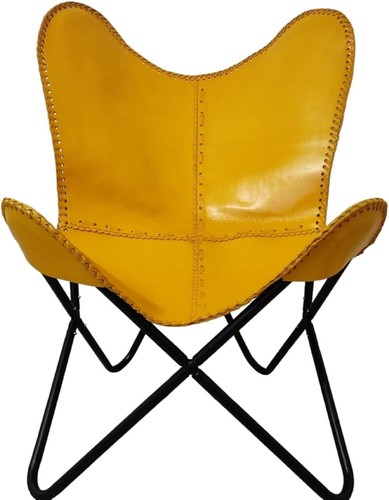 Poltrona farfalla pelle - in,
