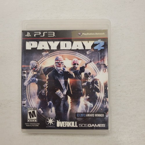 Payday playstation ps3 - payday, 2
