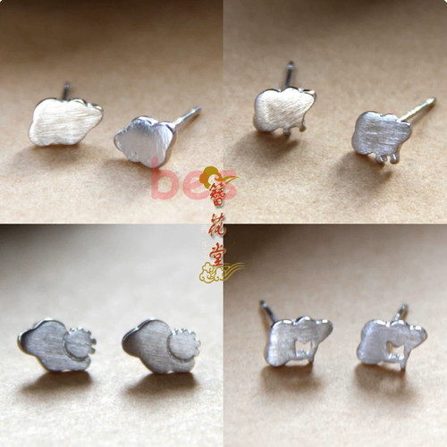 Orecchini fine argento - fine,
