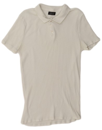 Polo uomo zara bianca bj03 - polo,