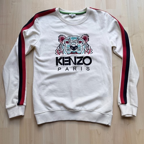 Kenzo paris felpa - paris, ricamata