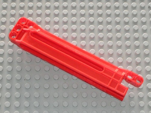 Lego technic red rack housing - technic,