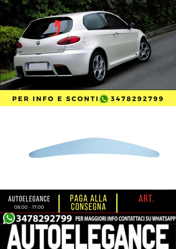 Spoiler posteriore adatto - posteriore,