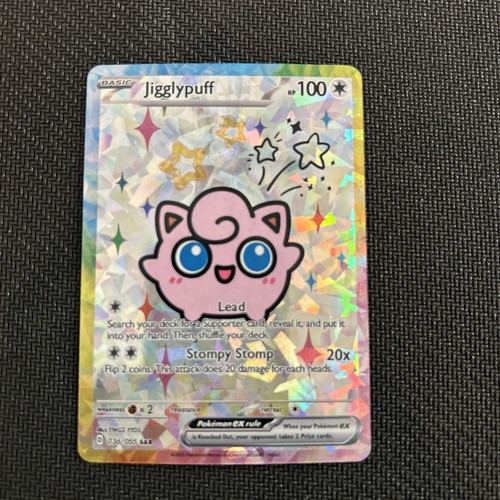 Carta pokemon jigglypuff - carta,