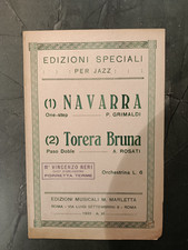 1933 SPARTITO MUSICALE