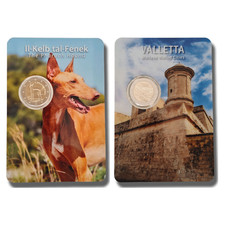 2€ EURO MALTA 2026 -  CANE +