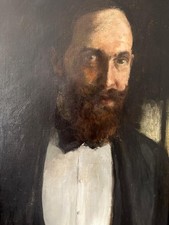 Ritratto di uomo in frac, di Glauco Cambon