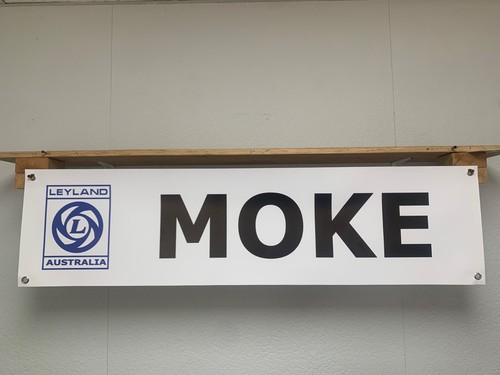 Mini banner moke leyland - banner,