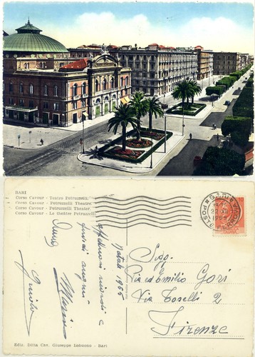 Bari corso cavour - cavour, teatro