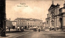 Pavia Voghera piazza Mercato