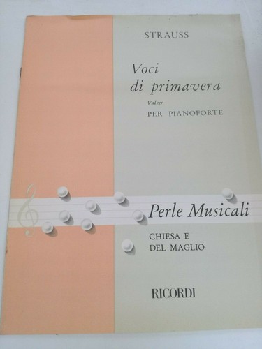 Voci primavera strauss - voci,