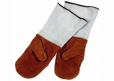 Guanti da forno cuoio