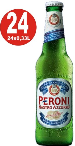 Peroni nastro azzurro - 24, x