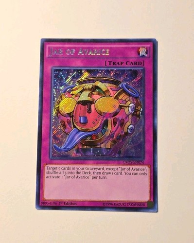 Yugioh barattolo dell - barattolo, dell'avarizia