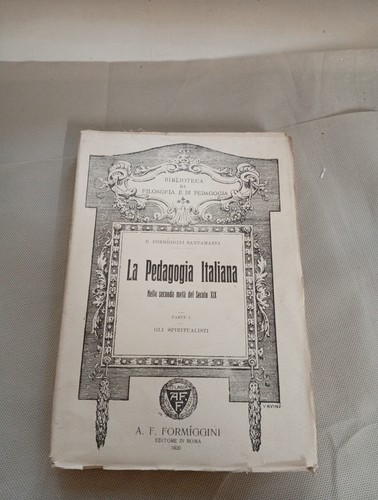 Pedagogia italiana nella - italiana,