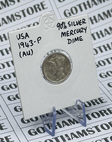 1943 mercury dime 10 - 1943-p,