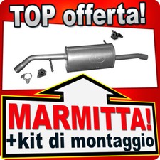 Silenziatore Posteriore per