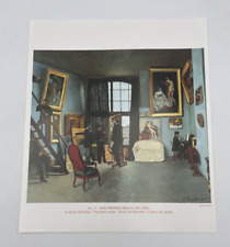 Stampa riproduzione Bazille Lo studio dell'artista
