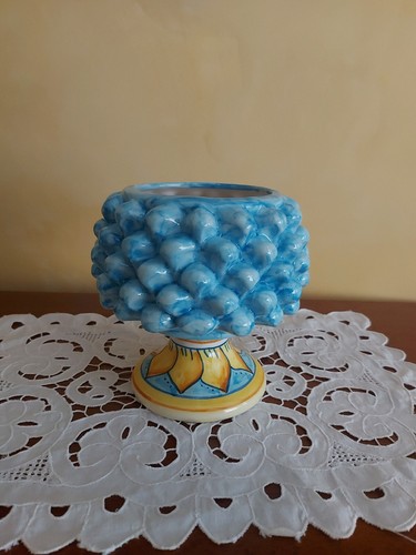 Vaso mezza pigna - in, ceramica