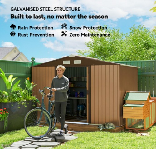 Outdoor garden storage shed - outdoor,