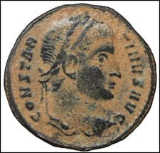 Costantino I il Grande monete antiche romane Pavia Ticinum ancient roman coins