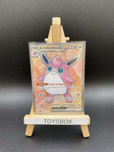 Carte pokémon grodoudou fa - carte, ex
