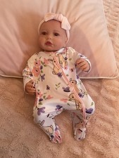 Bambola realistica Reborn bambina. 20 pollici. 