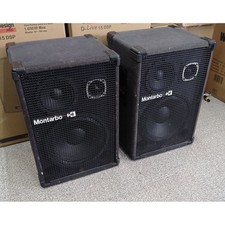 Montarbo 312A Coppia Casse Amplificate Attive 3 Vie in Legno