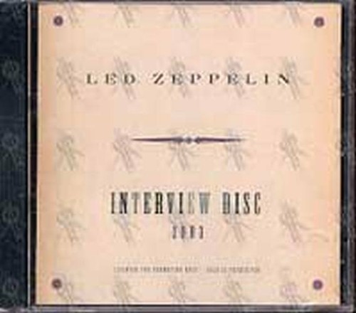 Led zeppelin interview disc - zeppelin,