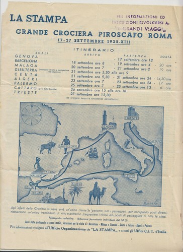 Aanno 1935 crociera - aanno,