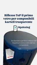 Riflesso Top In  Vetro Si Adatta Al Componibile Kartell MpdesingAccessorio Mpd