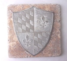 Scudo romano travertino stampo