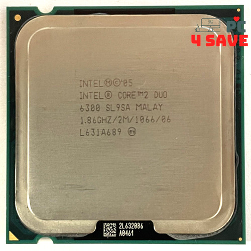 Intel core duo e6300 87ghz - core,