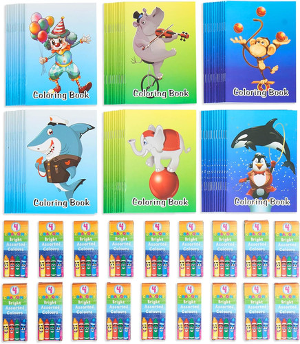 Mini libri da colorare - libri,
