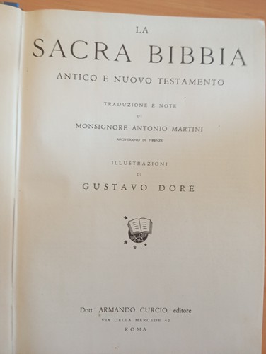 Sacra bibbia antonio - sacra, bibbia,