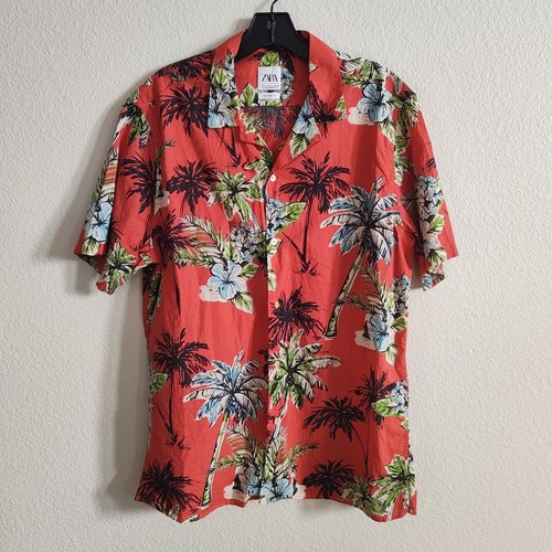 Zara men resort style button - resort,