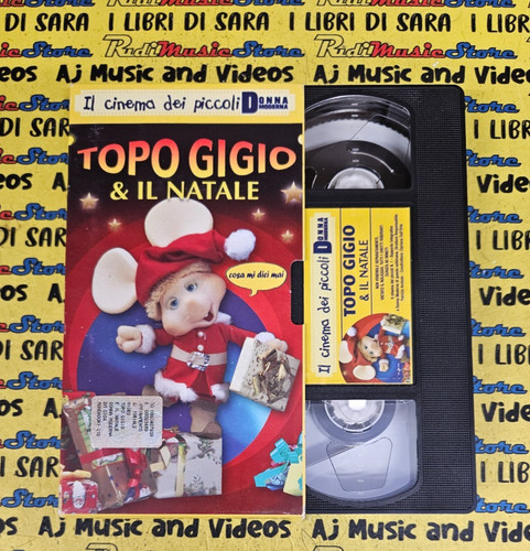 Vhs cartonata topo gigio - vhs,