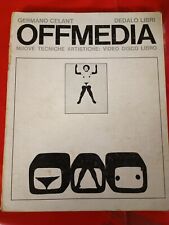 off media Germano celant,dedalo libri,nuove tecniche artistiche : video disco li